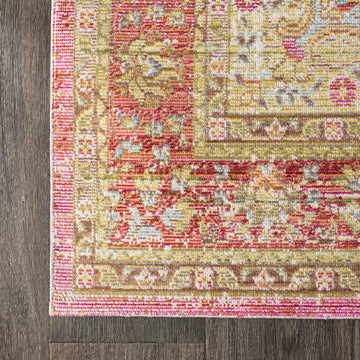 Khilana Floral Medallion Area Rug